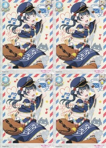 ☆ラブライブ スクールアイドルコレクション PR-211 津島善子 PRプロモトレカ 両面印刷 4枚