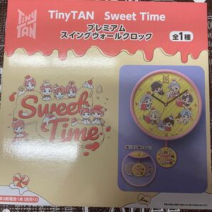 BTS タイニータン プレミアムスイングウォールクロック 掛け時計 壁掛け時計 ウォールクロック 掛け時計 壁掛け時計