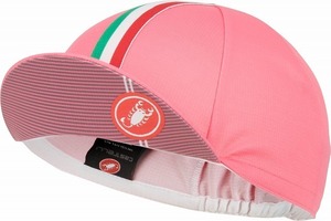 Castelli　ROSSO CORSA　サイクリングキャップ　フリーサイズ　Pink 新品未使用