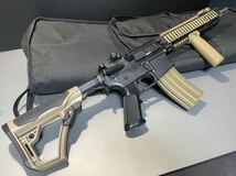 【電動ガン】マルイ M4 DANIEL DIFFENCE カスタム MK18 RIS Ⅱ レール ストック 東京マルイ M4カービン 次世代電動ガン MARUI M4A1_画像7