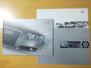 1013/Audi A6 Sedan　カタログ全60P＋ディティール全12P＋プライス＆オプションリスト　2005年1月　アウディA6セダン