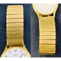SEIKO(セイコー) 7820-7030 ホワイト文字盤 ゴールド シンプル メンズ 腕時計【不動・ジャンク】_画像7