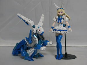 Art hand Auction [Modelo completo] Kotobukiya Megami Device Chaos y Pretty Alice modelo terminado pintado, Modelos de plástico, personaje, Producto terminado