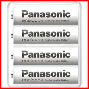 [] Panasonic Eneloop standard model [ most small capacity 1900mAh/ repetition 2100 times ] made in Japan single 3 shape rechargeable battery 4ps.@ pack BK-3MCC/4SA