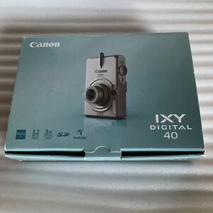 Canon キヤノン デジタルカメラ IXY DIGITAL IXY 40 デジカメ コンデジ 元箱 説明書 USB ケーブル 付属品 1スタ