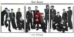 【８ｃｍ】Ｇｅｔ　ｄｏｗｎ／Ｐｒｉｖａｃｙ／野猿（とんねるず）