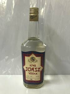  vodka KING JOASZ /vurotsuwaf Poland 750ml 41% not yet . plug 