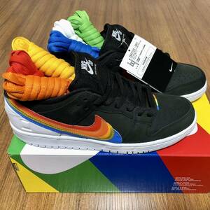 国内正規黒タグ 【新品 US8.5 26.5cm NIKE SB DUNK LOW PRO QS POLAROID】 ポラロイド supreme travis scott fragment air jordan 1 og