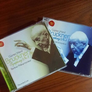 ブルックナー 交響曲第４番「ロマンティック」、８番、ヴァント、ベルリンフィル