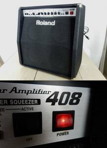 【Roland】 ローランド Guitar Amplifier ギターアンプ GC-408 通電/出音確認 中古品 現状渡し 一切返品不可で！