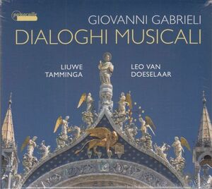 [CD/Passacaille]G.ガブリエリ(1555-1612):Fuggi pur se sai. Aria da sonar(8声)他/L.タミンガ(org)&L.v.ドゥセラール(org) 1994.9