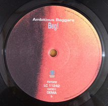 【Ambitious Beggars】Beg！ 輸入盤LPレコード Vinyl アンビシャス・ベガーズ ネオアコ本掲載　ギターポップ Manchester マンチェスター_画像4