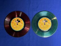 ディズニーランドレコード 大さまの剣 しかけ絵 飛び出し絵 ヴィンテージ絵本付き LP 年代物 当時物 ダメージあり ディズニー レコード_画像9