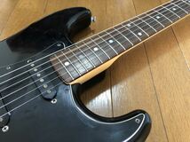 [GT]Fender Japan Squier フェンダー・ジャパン スクワイヤー ST72 ラージヘッド BLK ブラック ローズ指板 Aシリアル 貴重品 Made In Japan_画像4