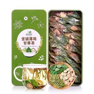 【健康茶】金銀薄荷甘草茶 10包/袋