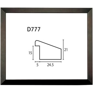 OA額縁 ポスターパネル 木製フレーム D777 アクリル付 A4