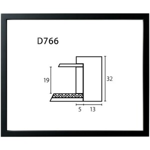 デッサン用額縁 木製フレーム D766 アクリル付 太子