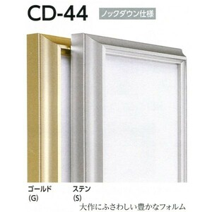 油彩額縁 油絵額縁 アルミフレーム 仮縁 CD-44 サイズP10号