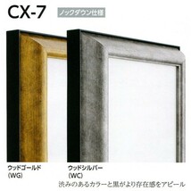油彩額縁 油絵額縁 アルミフレーム 仮縁 CX-7 サイズM25号_画像1