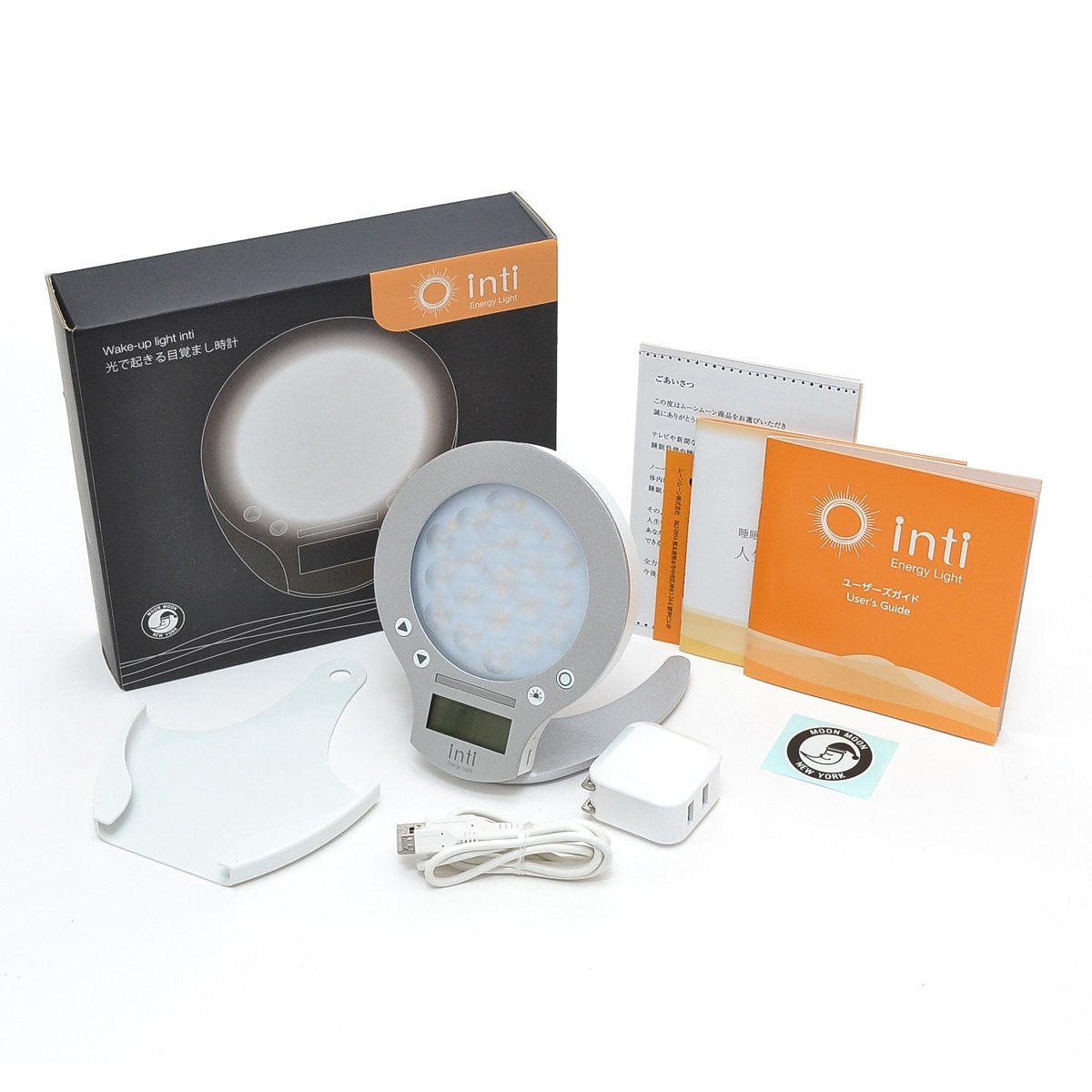 極美品】inti 4s エナジーライト 目覚まし時計 moonmoon 通信販売