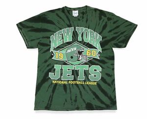 新品 未使用 47 NEW YORK JETS VINTAGE TUBULAR S/S T-SHIRT BEAMS journal standard Tシャツ タイダイ