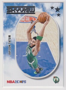 NBA JAYSON TATUM 2021-22 PANINI HOOPS SKYVIEW No. 14 BASKETBALL BOSTON CELTICS ジェイソン・テイタム セルティックス パニーニ