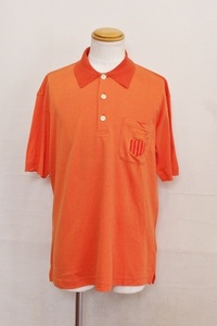 ICEBERG アイスバーグ 半袖ポロシャツ　コットン メンズ XL オレンジ