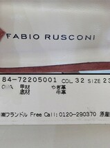 FABIO RUSCONI ファビオルスコーニ フリンジスエード　サンダル 37 ライトブラウン 中古_画像6