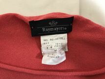 本物レイメイヤーズRaymayersレーヨンニット7部丈長袖レディースミリタリービジネススーツアメカジサーフピンクMイタリア製_画像4