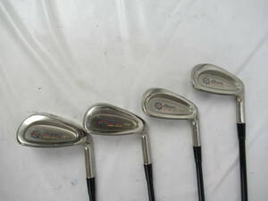 ★Ben Hogan ベンホーガン BH Hogan CUSTOM アイアン #6.#7.#9.P 4本セット 純正カーボンシャフト D305★レア★激安★中古★