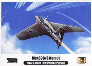 ウルフパック WP72-17209 1/72 ドイツ ロケット戦闘機 Me163B/S コメート (2機セット)