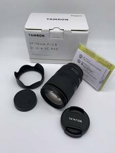 ☆良品【TAMRON】17-70mm F2.8 Di III-A VC RXD SONY ソニー Eマウント用 Model B070 タムロン