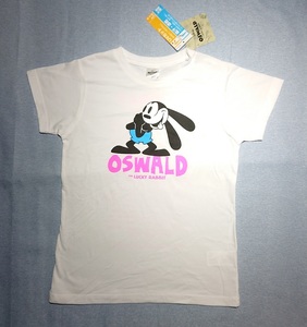 DISNEY（ディズニー） Tシャツ　OSWALDプリント ホワイト 150（身長145～155cm　胸囲70～78cm）