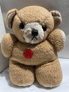 ◆ Vintage ◆ San-Ei Toys Kuma Чубель животных Высота 27 см ◆ A-3210