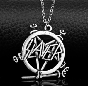 SLAYER attrition year necklace pendant 