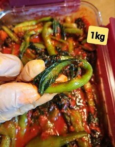 【本場の味】"自家製"小松菜キムチ 1kg
