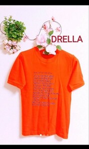 DRELLA 　ドゥレラ　Tシャツ ロゴTシャツ　プリントTシャツ 半袖Tシャツ　キラキラ