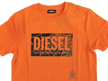 新品 直輸入 DIESEL KIDS ディーゼル キッズ スパイダー 半袖 プリントTシャツ オレンジ 4Yサイズ（身長100cm相当）TWEEN-TSE 00J56F_画像3