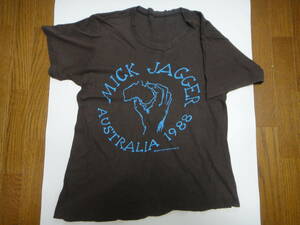 【蔵出品・限定品】Mick Jagger | ミック・ジャガー オーストラリア・ツアーTシャツ サイズ:S or Mぐらい