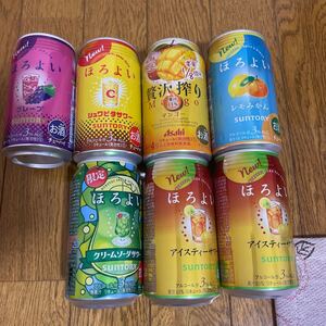 チューハイ ほろよい アイスティーサワー 350ml × 2本 他ほろ酔い缶チューハイ4本とアサヒの贅沢絞り1本