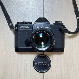 645 ASAHI PENTAX ELECTRO SPOTMATIC 一眼レフカメラ /SMC takumar f1.4/50 カメラレンズ