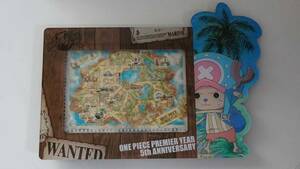 ユニバーサルジャパン　ONE PIECE PREMIER YEAR 5th ANNIVERSARY　ワンピース　フォトスタンド　チョッパー