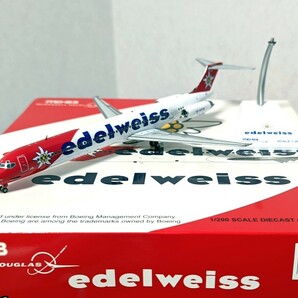 Jcwings エーデルワイス航空 MD-83 HB-IKP 1/200