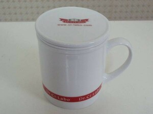 複数有 2個有◆ドクターシーラボ 非売品◆陶器製 マグカップ◆フタ & 茶こし 付