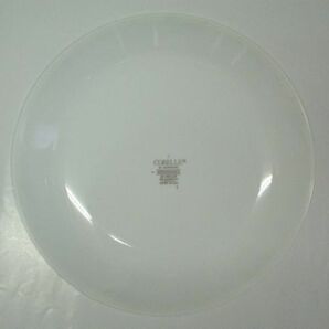 コレール CORELLE◆プレート 平皿 中皿 直径21cm◆耐熱 軽量 丈夫 USA製◆緑葉×黄緑葉 柄 その④の画像5