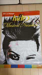 X JAPAN hide ポスター musical number