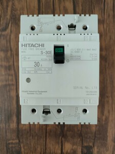 日立　HITACHI　配線用遮断器 S-30E 3P 30A　新品 未使用品