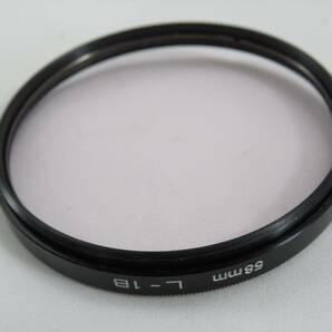 ■ゼンザブロニカ Zenza Bronica L-1B 58mm Filter フィルター ■ おてがる配送・ゆうパケットポストminiの画像4