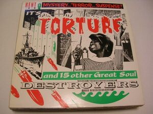 ●60'S SOUL LP●V.A. / Mystery...Terror...Suspense! IT'S TORTURE &15 OTHER GREAT SOUL