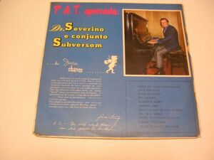 ●BRASIL BOSSA NOVA LP●DR.SEVERINO E CONJUNTO SUBVERSOM…